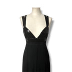 Vestido Largo de Fiesta Jason Wu con Corpiño de Lentejuelas