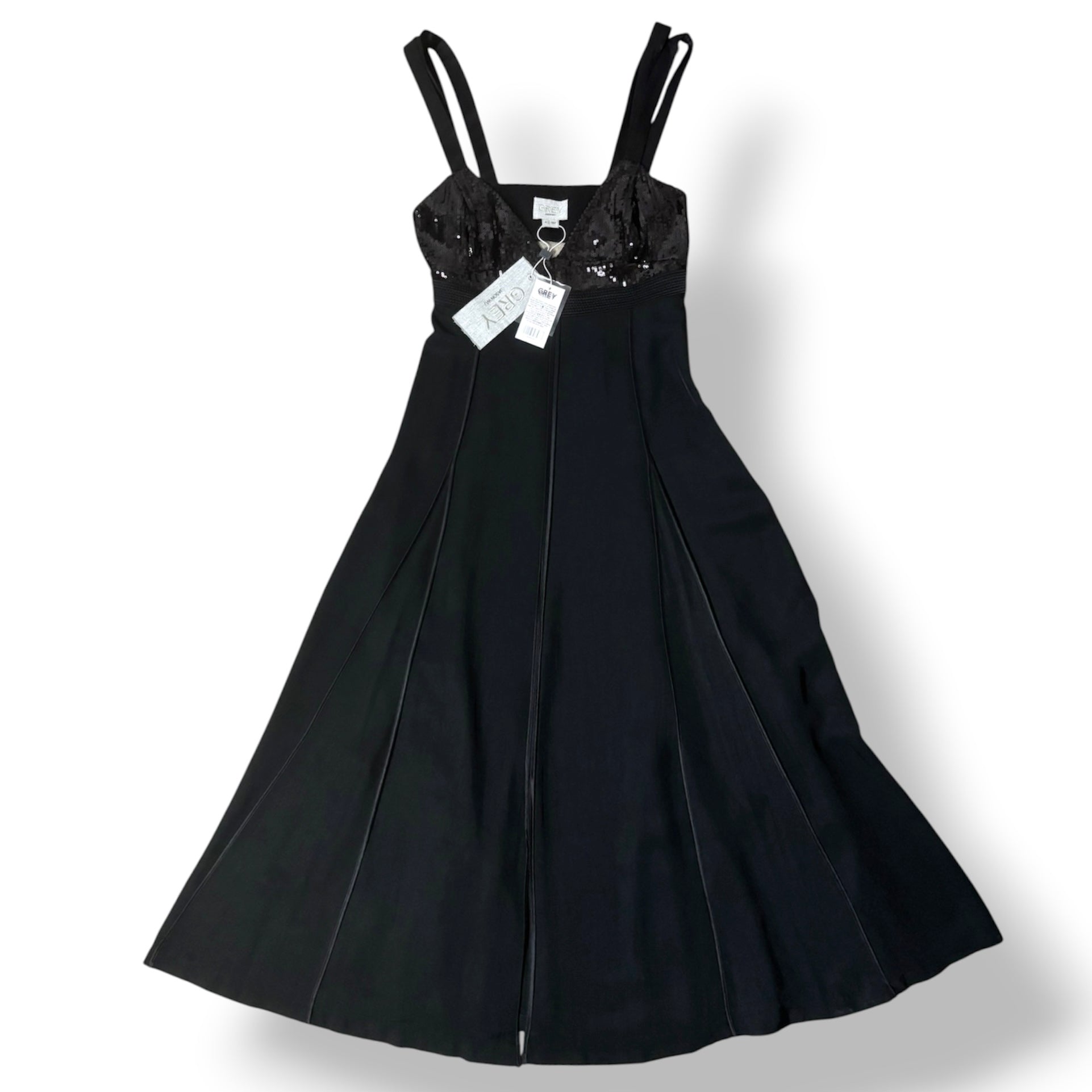 Vestido Largo de Fiesta Jason Wu con Corpiño de Lentejuelas