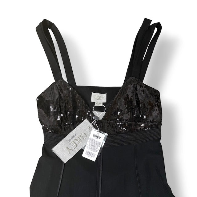 Vestido Largo de Fiesta Jason Wu con Corpiño de Lentejuelas