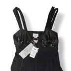 Vestido Largo de Fiesta Jason Wu con Corpiño de Lentejuelas
