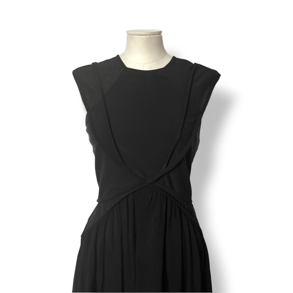Vestido Largo de Fiesta Just Cavalli sin Mangas Negro