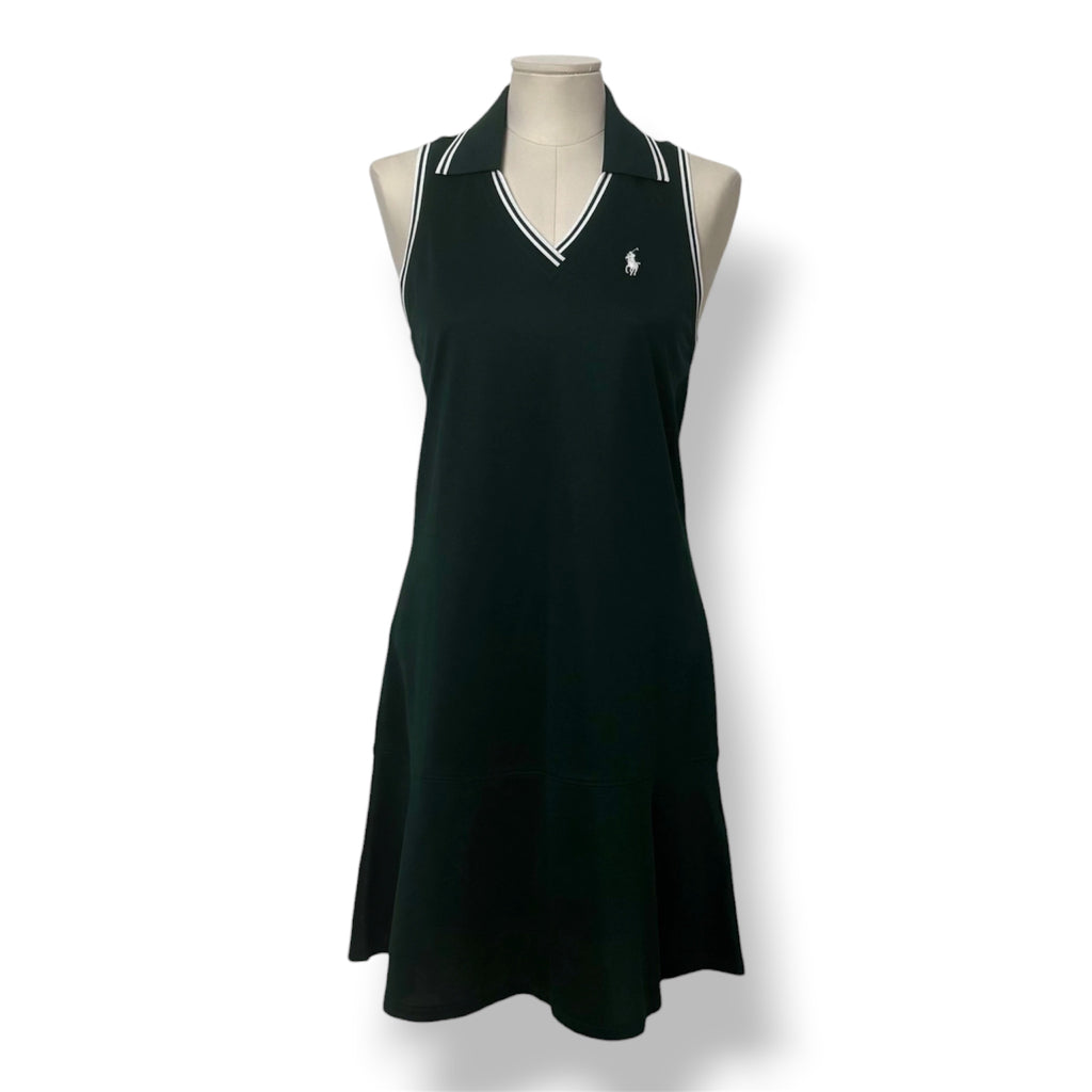 Vestido Polo Ralph Lauren Wimbledon para Mujer Verde Oscuro