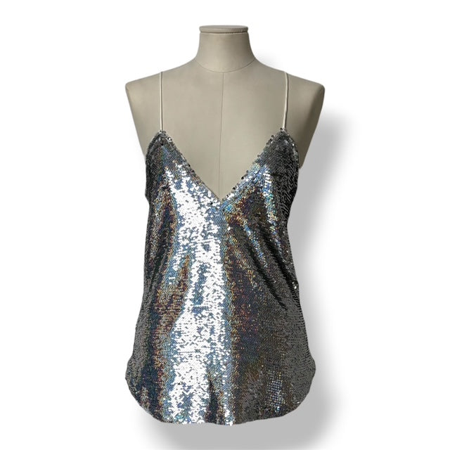 Top de Lentejuelas IRO Ernet Plata