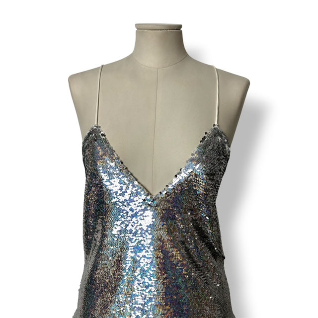 Top de Lentejuelas IRO Ernet Plata