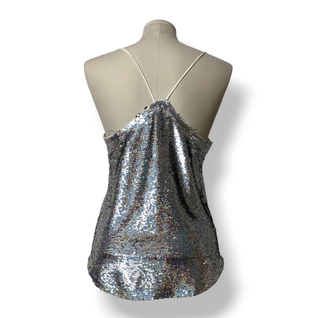 Top de Lentejuelas IRO Ernet Plata