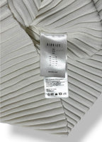 Top Corset de Punto Acanalado Dion Lee con Cierre de Corchetes - Blanco