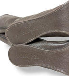 Botas Altas de Piel Bottega Veneta "Dot" – Color Fondant | Botas Sandalia 2 en 1