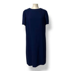 Vestido Midi Vintage Balenciaga "Le Dix" – Azul Marino
