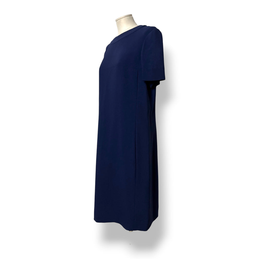 Vestido Midi Vintage Balenciaga "Le Dix" – Azul Marino