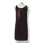 Vestido Midi de Malla Metálica con Medusa de Cristales – Versace