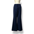 Pantalón Sastre Palazzo de Tiro Alto Azul Marino – SportMax