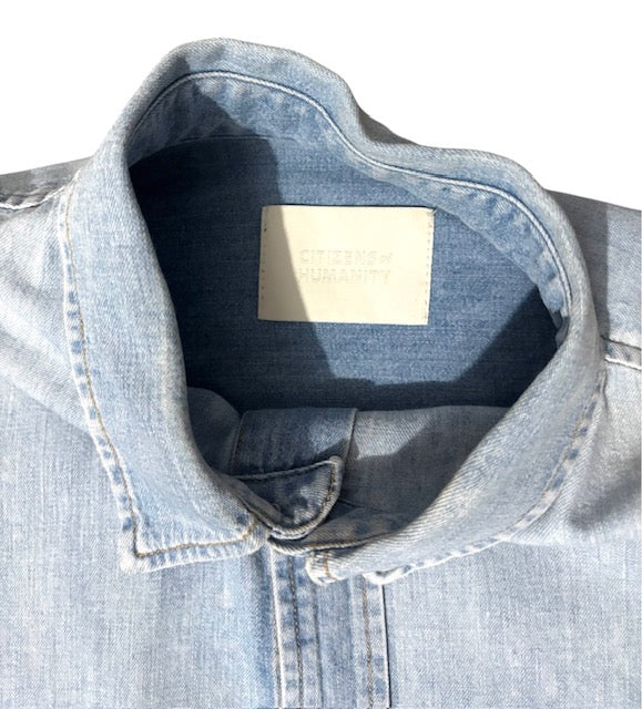 Camisa de Denim Premium Citizens of Humanity – Estilo Casual Atemporal