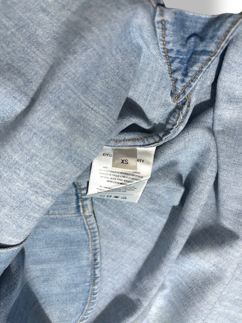Camisa de Denim Premium Citizens of Humanity – Estilo Casual Atemporal