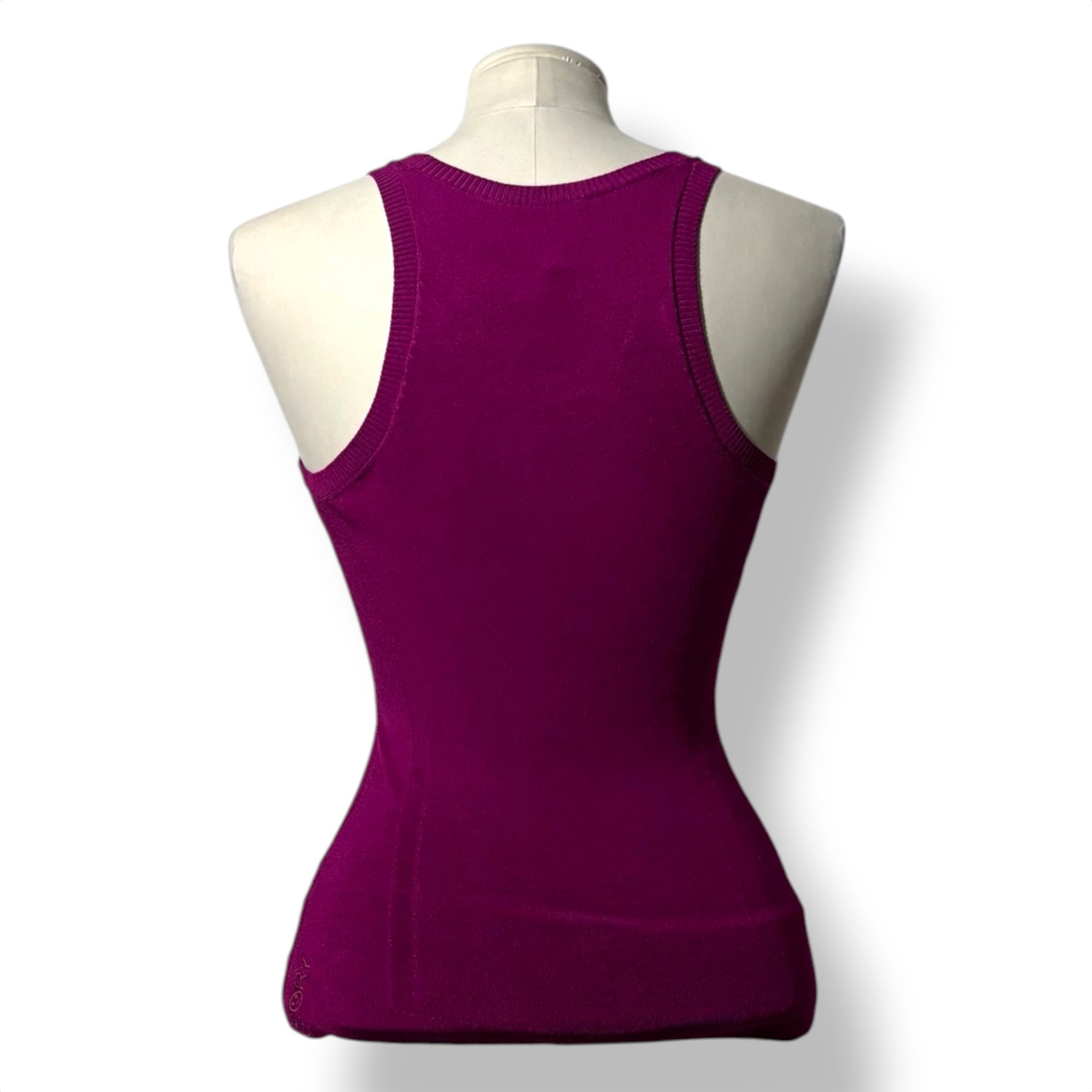 Top de Punto Canalé AZ Factory con Cuello Halter