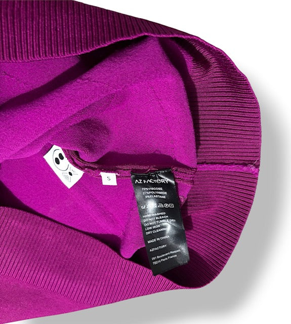 Top de Punto Canalé AZ Factory con Cuello Halter