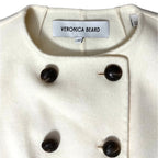 Vestido Chaleco Largo Veronica Beard Hoxton en Mezcla de Lana – Ivory
