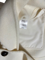 Vestido Chaleco Largo Veronica Beard Hoxton en Mezcla de Lana – Ivory