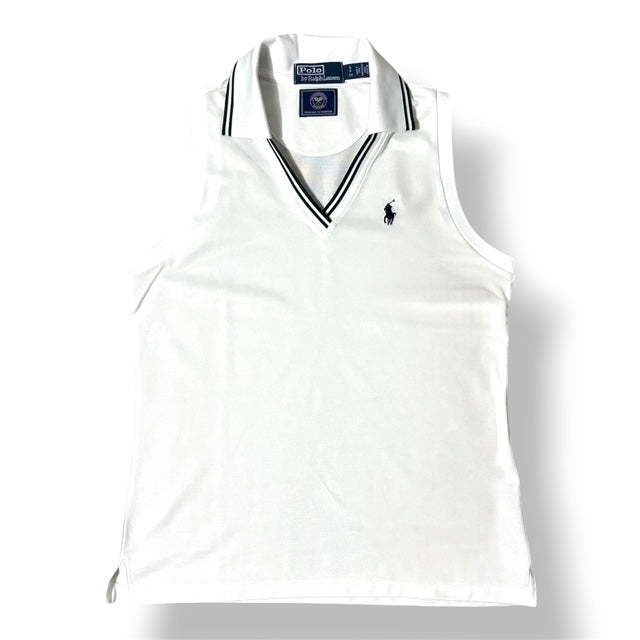 Polo de Piqué Sin Mangas Polo Ralph Lauren Colección Oficial Wimbledon