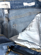 Jeans Flare de Tiro Alto de Frame – El Estilo Setentero que Estiliza tu Figura