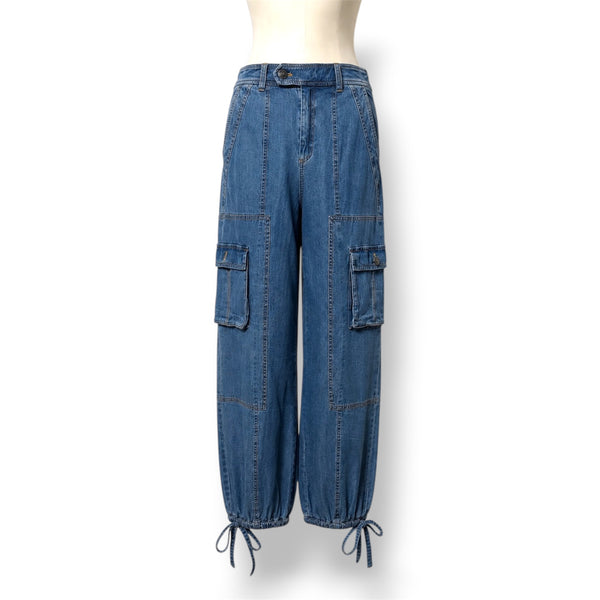 Pantalón Vaquero Cargo "Tous les Jours" – Cinq à Sept