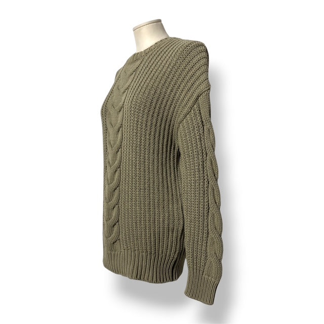 Jersey de Algodón con Punto de Ochos Grueso – Max Mara