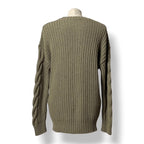 Jersey de Algodón con Punto de Ochos Grueso – Max Mara