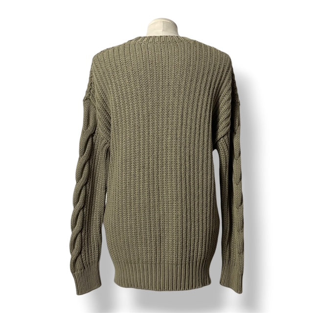 Jersey de Algodón con Punto de Ochos Grueso – Max Mara