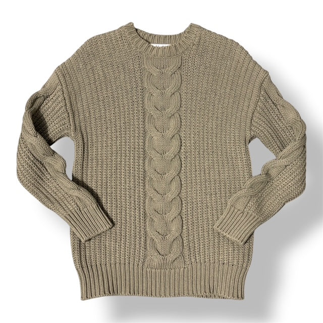 Jersey de Algodón con Punto de Ochos Grueso – Max Mara