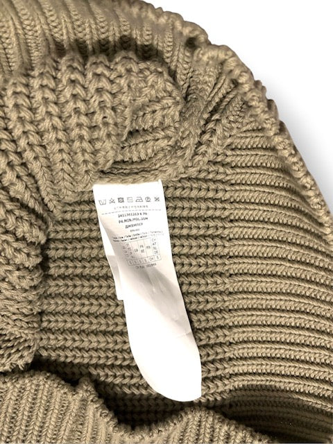 Jersey de Algodón con Punto de Ochos Grueso – Max Mara