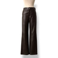 Pantalones de Piel Vegana Wide Leg | Veronica Beard