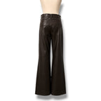 Pantalones de Piel Vegana Wide Leg | Veronica Beard