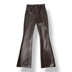 Pantalones de Piel Vegana Wide Leg | Veronica Beard