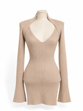 Conjunto Safiyaa Nouvel de top de tirantes y torerita beige – Talla S