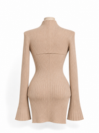 Conjunto Safiyaa Nouvel de top de tirantes y torerita beige – Talla S