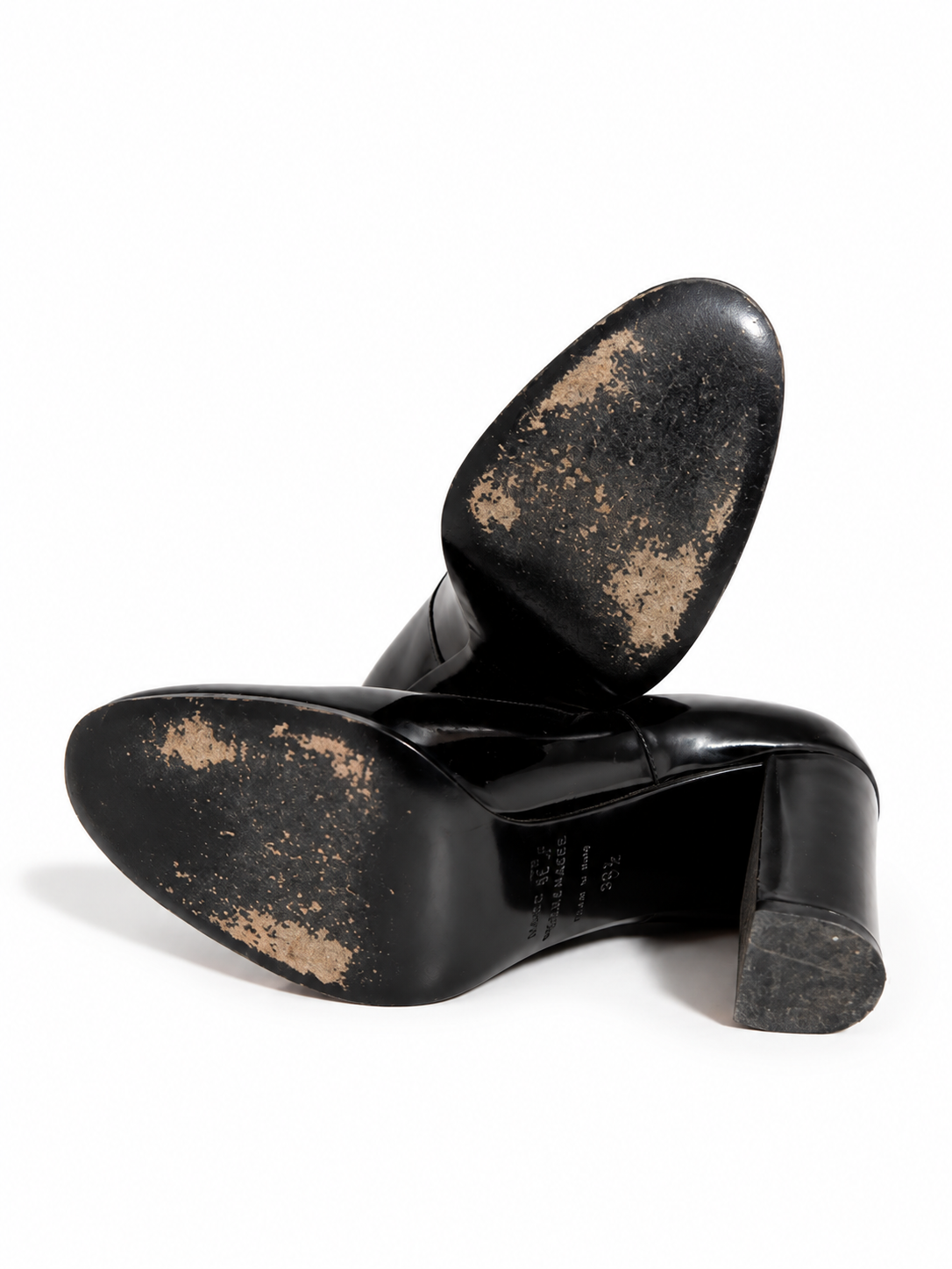 Zapatos Marc by Marc Jacobs de charol negro – Talla 38,5